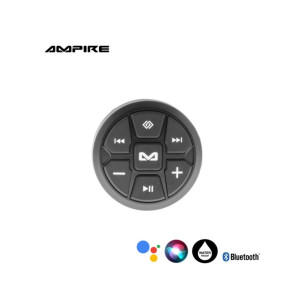 Ampire PRC-2 Αδιάβροχο Τηλεχειριστήριο Bluetooth SIRI Μαύρο (Τεμάχιο)-