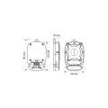 Ampire 514F Σειρήνα Piezo 12V Σειρήνες-