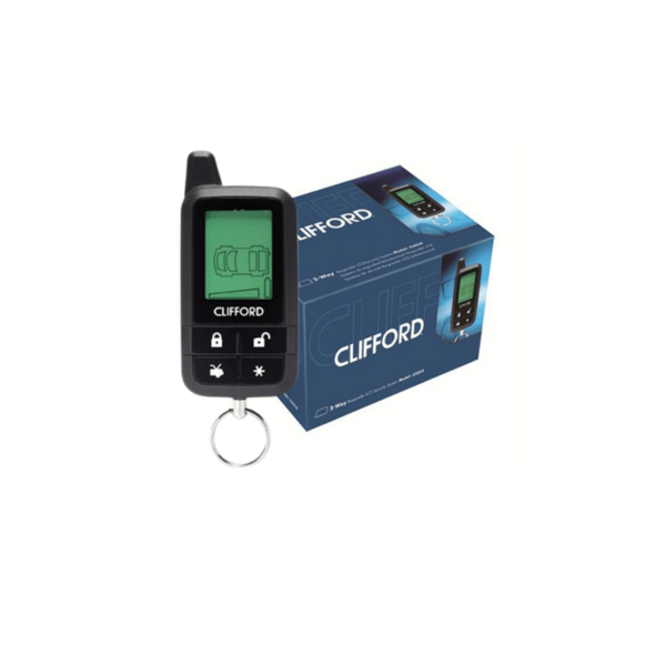 Clifford 3305X-LCD Συναγερμός Αυτοκινήτου 2-way Με Τηλεειδοποίηση με ένα LCD χειριστήριο 2-way- Clifford 3305X-LCD Συναγερμός Αυτοκινήτου 2-way Με Τηλεειδοποίηση με ένα LCD χειριστήριο 2-way-