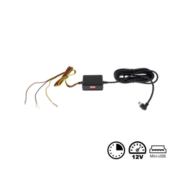 Ampire ACC2 Τροφοδοτικό για DASH CAM με MINI-USB- Ampire ACC2 Τροφοδοτικό για DASH CAM με MINI-USB-