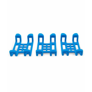 Tractive Ανταλλακτικά Rubber Clips για GPS DOG 4 και DOG LTE Blue (3 Τεμάχια)-