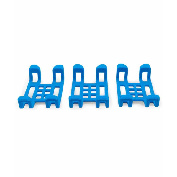 Tractive Ανταλλακτικά Rubber Clips για GPS DOG 4 και DOG LTE Blue (3 Τεμάχια)-