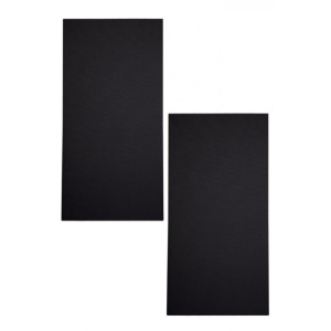 Audiodesigner Rect Ηχοαπορροφητικά Πάνελ 5cm Μαύρο (Ζεύγος)-