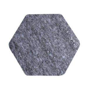Audiodesigner ECOPLAN® Hexagon Ηχοαπορροφητικά Πάνελ 17,3 cm Γκρι (Σετ 4 Τεμαχίων)-