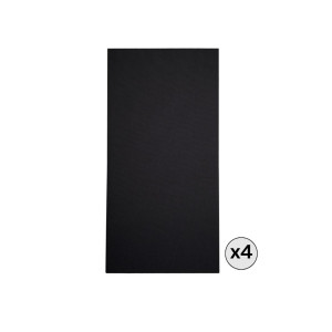 Audiodesigner Rect Ηχοαπορροφητικά Πάνελ 120x60x5cm Black (4 Τεμάχια)-