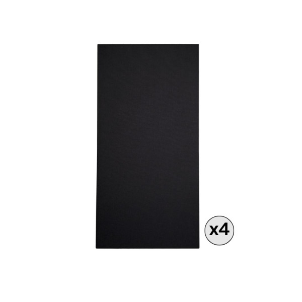 Audiodesigner Rect Ηχοαπορροφητικά Πάνελ 120x60x5cm Black (4 Τεμάχια)- Audiodesigner Rect Ηχοαπορροφητικά Πάνελ 120x60x5cm Black (4 Τεμάχια)-