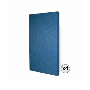 Audiodesigner Rect Ηχοαπορροφητικά Πάνελ 5cm 120x 60x5cm Blue Santorin (4 Τεμάχια)-