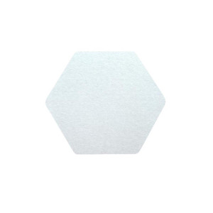 Audiodesigner ECOPLAN® Hexagon Ηχοαπορροφητικά Πάνελ 17,3 cm Λευκό (Σετ 4 Τεμαχίων)-