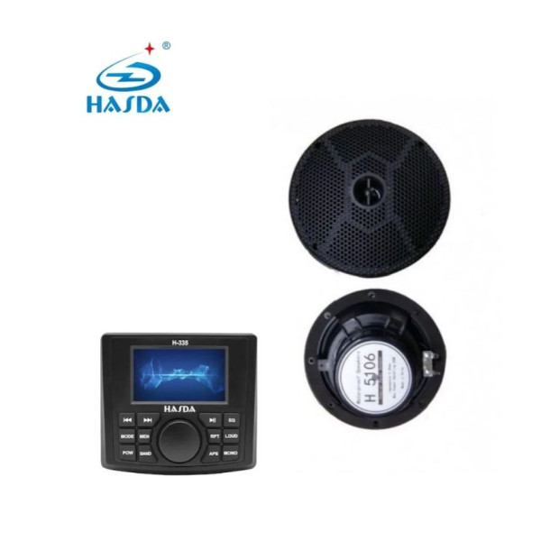Hasda Ολοκληρωμένο Πακέτο Marine Πηγής και Ηχείων (Σετ)-