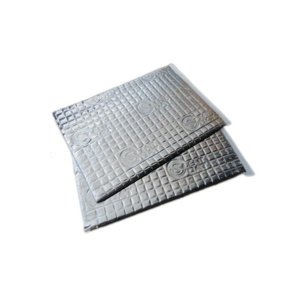 Silent Coat 2mm Mat Volume Silver Αντικραδασμικά Φύλλα Αυτοκινήτου 375 x 250 mm 20 Φύλλα (Σετ)- Silent Coat 2mm Mat Volume Silver Αντικραδασμικά Φύλλα Αυτοκινήτου 375 x 250 mm 20 Φύλλα (Σετ)-