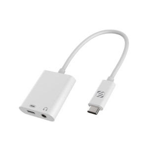 Scosche CAAPWT-SP Αντάπτορας Ήχου με Θύρα Φόρτισης USB-C-