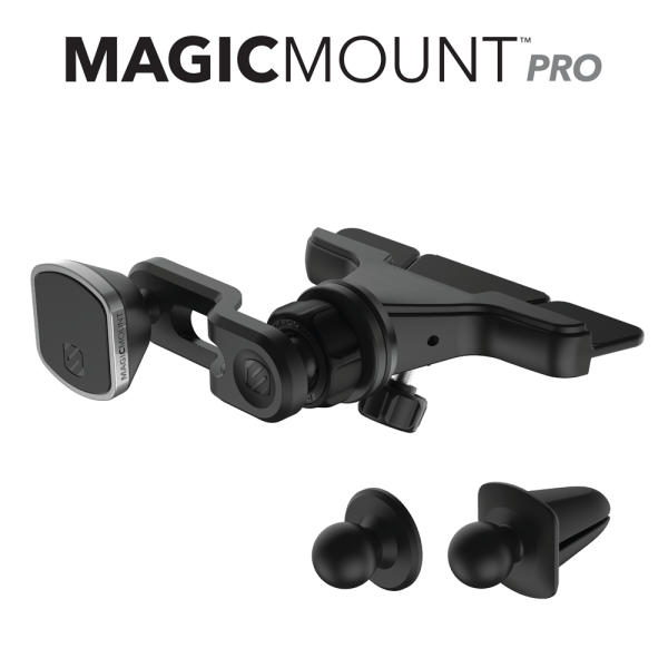 Scosche MM2CDPDVSR-SP MagicMount Pro 3-σε-1-