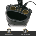 Scosche UH2PCUP PowerHub Cup-Holder Phone Mount and Charging Hub-