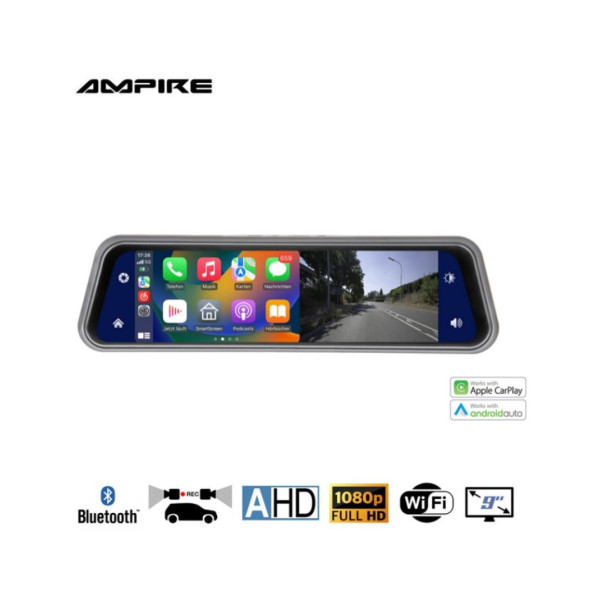 Ampire CPS090 Οθόνη Καθρέφτη smartphone 22,9 cm (9 Ampire CPS090 Οθόνη Καθρέφτη smartphone 22,9 cm (9