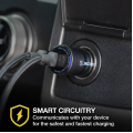 Scosche CPDCC60-SP Dual-Port USB-C® Car Charger-
