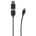 Scosche CCA4-SP Strikeline 2-in-1 Charge & Sync Cable-
