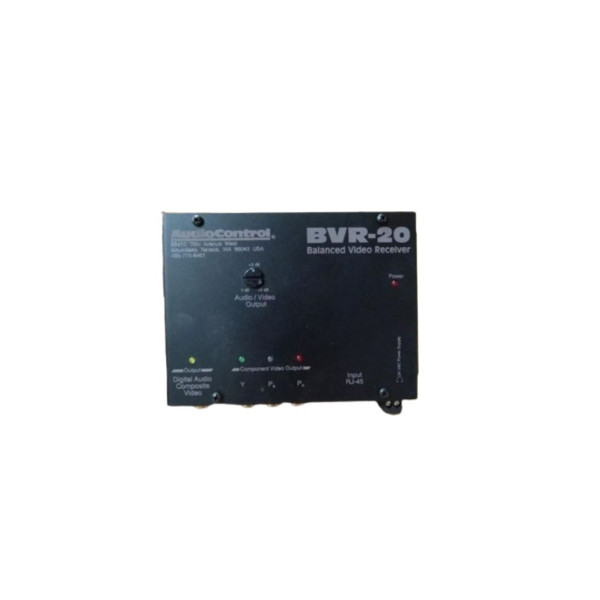 Audiocontrol BVR-20 Component Video/Digital Audio Receiver- Audiocontrol BVR-20 Component Video/Digital Audio Receiver-