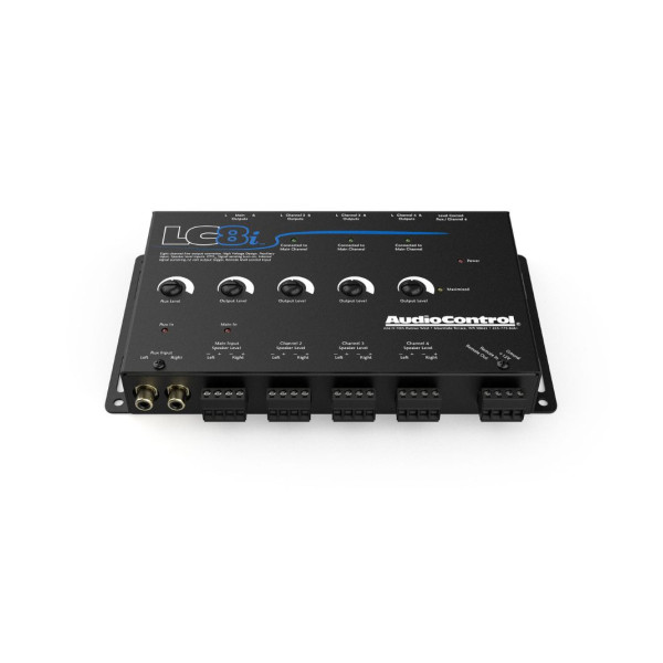 Audiocontrol LC8i 8 Channel Converter/Aux Input BLACK- Audiocontrol LC8i 8 Channel Converter/Aux Input BLACK-