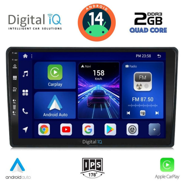 DIGITAL IQ BXC 3020_CPAA (9inc) MULTIMEDIA TABLET for ALFA ROMEO 159 – SPIDER – BRERA mod. 2004-2012