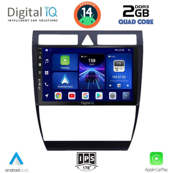 DIGITAL IQ BXC 3006_CPAA (9inc) MULTIMEDIA TABLET for AUDI A6 mod. 1998-2005 DIGITAL IQ BXC 3006_CPAA (9inc) MULTIMEDIA TABLET for AUDI A6 mod. 1998-2005