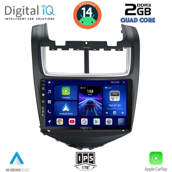 DIGITAL IQ BXC 3075_CPAA (9inc) MULTIMEDIA TABLET for CHEVROLET AVEO mod. 2014-2017 DIGITAL IQ BXC 3075_CPAA (9inc) MULTIMEDIA TABLET for CHEVROLET AVEO mod. 2014-2017