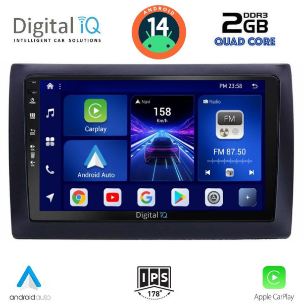 DIGITAL IQ BXC 3145_CPAA (9inc) MULTIMEDIA TABLET for FIAT STILO mod. 2001-2007 DIGITAL IQ BXC 3145_CPAA (9inc) MULTIMEDIA TABLET for FIAT STILO mod. 2001-2007