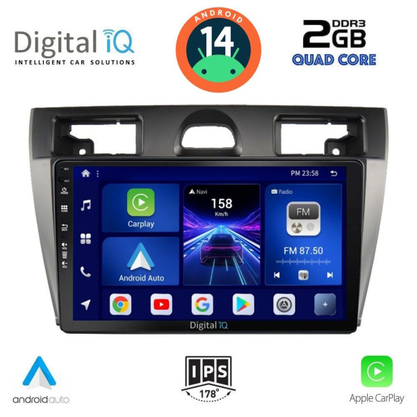 DIGITAL IQ BXC 3153_CPAA (9inc) MULTIMEDIA TABLET for FORD FIESTA mod. 2005-2008 DIGITAL IQ BXC 3153_CPAA (9inc) MULTIMEDIA TABLET for FORD FIESTA mod. 2005-2008