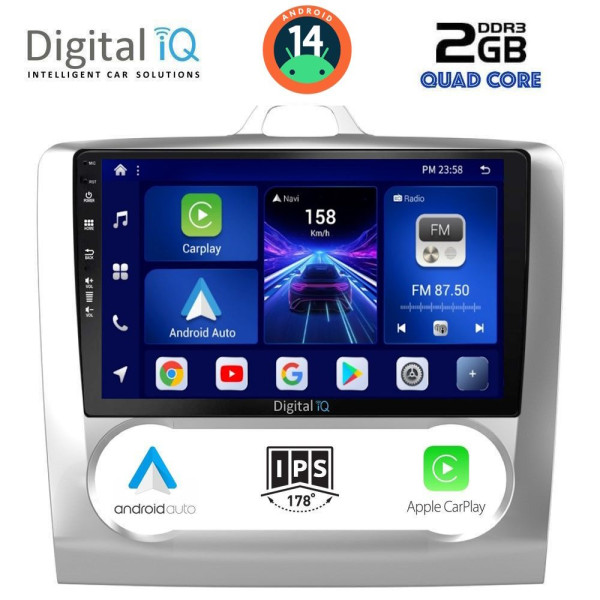 DIGITAL IQ BXC 3156_CPAA CLIMA (9inc) MULTIMEDIA TABLET for FORD FOCUS mod. 2005-2012 DIGITAL IQ BXC 3156_CPAA CLIMA (9inc) MULTIMEDIA TABLET for FORD FOCUS mod. 2005-2012