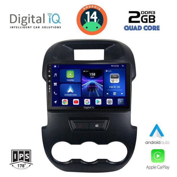 DIGITAL IQ BXC 3171_CPAA (9inc) MULTIMEDIA TABLET for FORD RANGER mod. 2011-2015 DIGITAL IQ BXC 3171_CPAA (9inc) MULTIMEDIA TABLET for FORD RANGER mod. 2011-2015