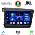 DIGITAL IQ BXC 31904D_CPAA (9inc) MULTIMEDIA TABLET for HONDA CIVIC 4Doors mod. 2012-2016 DIGITAL IQ BXC 31904D_CPAA (9inc) MULTIMEDIA TABLET for HONDA CIVIC 4Doors mod. 2012-2016