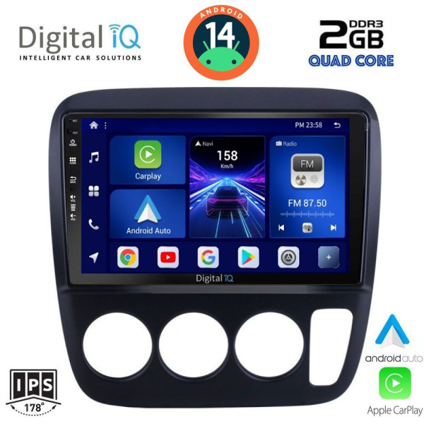 DIGITAL IQ BXC 3196_CPAA A/C (9inc) MULTIMEDIA TABLET for HONDA CRV mod. 1996-2006 DIGITAL IQ BXC 3196_CPAA A/C (9inc) MULTIMEDIA TABLET for HONDA CRV mod. 1996-2006