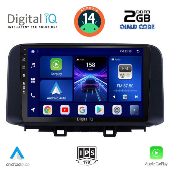 DIGITAL IQ BXC 3237_CPAA (10inc) MULTIMEDIA TABLET for HYUNDAI KONA mod. 2017> DIGITAL IQ BXC 3237_CPAA (10inc) MULTIMEDIA TABLET for HYUNDAI KONA mod. 2017>