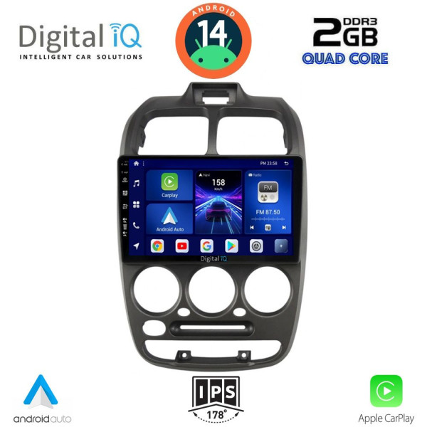 DIGITAL IQ BXC 3246_CPAA (9inc) MULTIMEDIA TABLET for HYUNDAI ACCENT mod. 1999-2004 DIGITAL IQ BXC 3246_CPAA (9inc) MULTIMEDIA TABLET for HYUNDAI ACCENT mod. 1999-2004