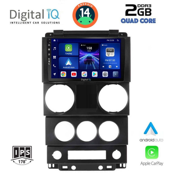 DIGITAL IQ BXC 3292_CPAA (9inc) MULTIMEDIA TABLET for JEEP WRANGLER mod. 2006-2011 DIGITAL IQ BXC 3292_CPAA (9inc) MULTIMEDIA TABLET for JEEP WRANGLER mod. 2006-2011
