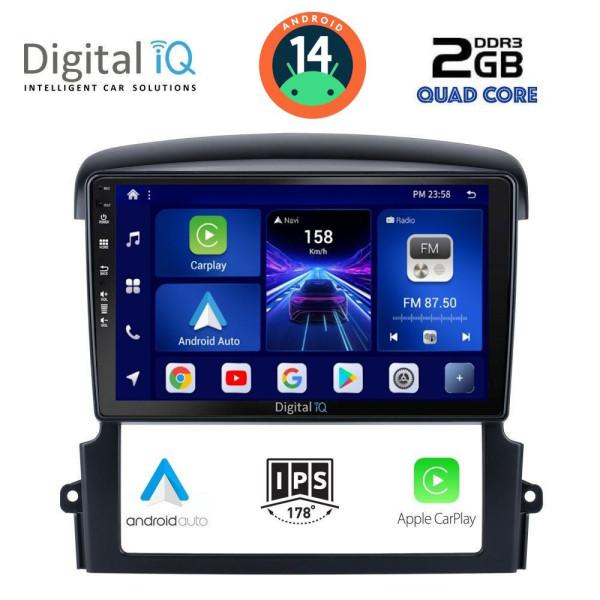 DIGITAL IQ BXC 3317_CPAA (9inc) MULTIMEDIA TABLET for KIA SORENTO mod. 2006-2009 DIGITAL IQ BXC 3317_CPAA (9inc) MULTIMEDIA TABLET for KIA SORENTO mod. 2006-2009