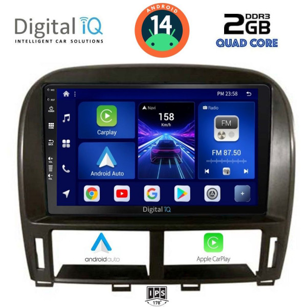 DIGITAL IQ BXC 3343_CPAA (9inc) MULTIMEDIA TABLET for LEXUS LS 430 – XF 430 mod. 2000-2006 DIGITAL IQ BXC 3343_CPAA (9inc) MULTIMEDIA TABLET for LEXUS LS 430 – XF 430 mod. 2000-2006