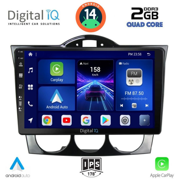 DIGITAL IQ BXC 3394_CPAA (9inc) MULTIMEDIA TABLET for MAZDA RX8 mod. 2001-2008 DIGITAL IQ BXC 3394_CPAA (9inc) MULTIMEDIA TABLET for MAZDA RX8 mod. 2001-2008