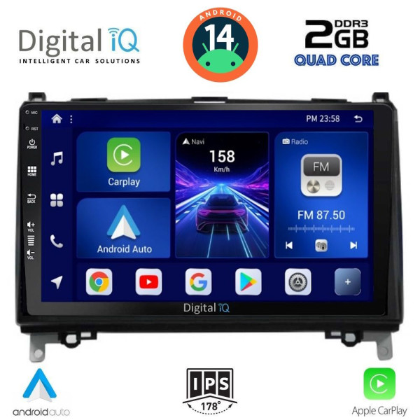 DIGITAL IQ BXC 3400_CPAA (9inc) MULTIMEDIA TABLET for MERCEDES A – B -SPRINTER – VITO mod. 2007> DIGITAL IQ BXC 3400_CPAA (9inc) MULTIMEDIA TABLET for MERCEDES A – B -SPRINTER – VITO mod. 2007>