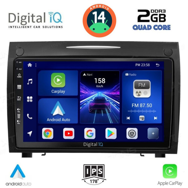 DIGITAL IQ BXC 3419_CPAA (9inc) MULTIMEDIA TABLET for MERCEDES SLK R171 mod. 2004-2010 DIGITAL IQ BXC 3419_CPAA (9inc) MULTIMEDIA TABLET for MERCEDES SLK R171 mod. 2004-2010