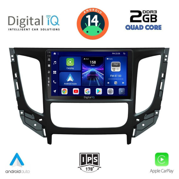 DIGITAL IQ BXC 3437_CPAA CLIMA (9inc) MULTIMEDIA TABLET for MITSUBISHI L200 mod. 2015> με CLIMA DIGITAL IQ BXC 3437_CPAA CLIMA (9inc) MULTIMEDIA TABLET for MITSUBISHI L200 mod. 2015> με CLIMA