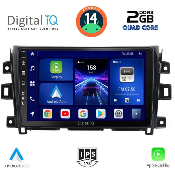 DIGITAL IQ BXC 3456_CPAA (10inc) MULTIMEDIA TABLET for NISSAN NAVARA mod. 2016> DIGITAL IQ BXC 3456_CPAA (10inc) MULTIMEDIA TABLET for NISSAN NAVARA mod. 2016>