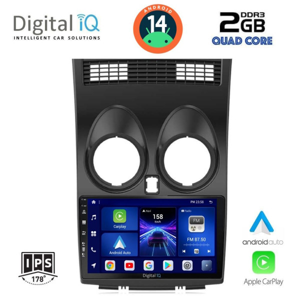 DIGITAL IQ BXC 3466_CPAA (9inc) MULTIMEDIA TABLET for NISSAN QASHQAI mod. 2007-2014 DIGITAL IQ BXC 3466_CPAA (9inc) MULTIMEDIA TABLET for NISSAN QASHQAI mod. 2007-2014