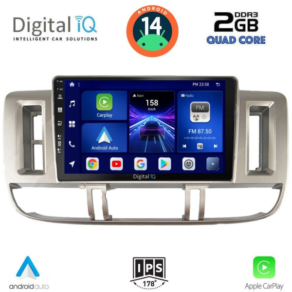 DIGITAL IQ BXC 3474_CPAA (9inc) MULTIMEDIA TABLET for NISSAN XTRAIL mod. 2000-2004 DIGITAL IQ BXC 3474_CPAA (9inc) MULTIMEDIA TABLET for NISSAN XTRAIL mod. 2000-2004