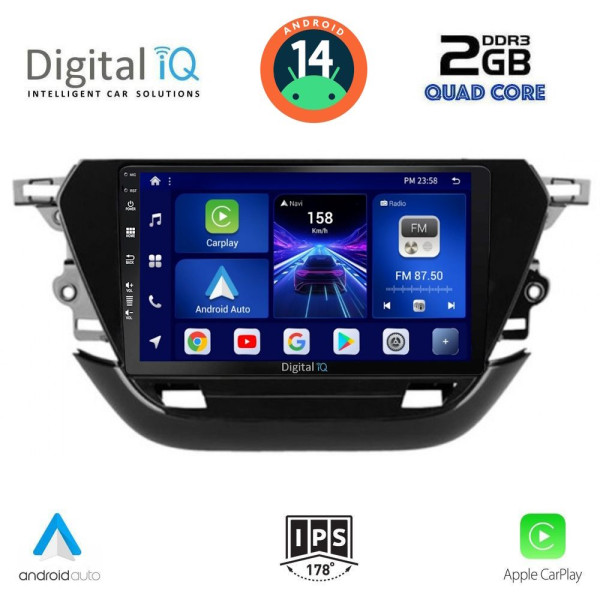 DIGITAL IQ BXC 3487_CPAA (9inc) MULTIMEDIA TABLET for OPEL CORSA F mod. 2021> DIGITAL IQ BXC 3487_CPAA (9inc) MULTIMEDIA TABLET for OPEL CORSA F mod. 2021>