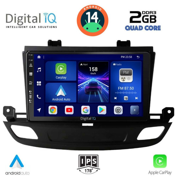DIGITAL IQ BXC 3493_CPAA (9inc) MULTIMEDIA TABLET for OPEL INSIGNIA mod.2018> DIGITAL IQ BXC 3493_CPAA (9inc) MULTIMEDIA TABLET for OPEL INSIGNIA mod.2018>