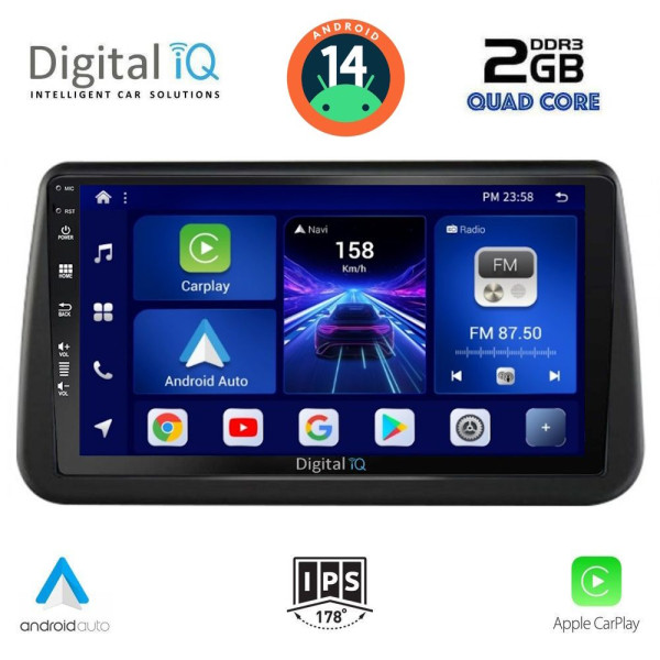 DIGITAL IQ BXC 3494_CPAA (9inc) MULTIMEDIA TABLET for OPEL MERIVA mod. 2010-2017 DIGITAL IQ BXC 3494_CPAA (9inc) MULTIMEDIA TABLET for OPEL MERIVA mod. 2010-2017