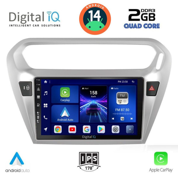 DIGITAL IQ BXC 3511_CPAA (9inc) MULTIMEDIA TABLET for CITROEN ELYSEE – PEUGEOT 301 mod. 2013> DIGITAL IQ BXC 3511_CPAA (9inc) MULTIMEDIA TABLET for CITROEN ELYSEE – PEUGEOT 301 mod. 2013>