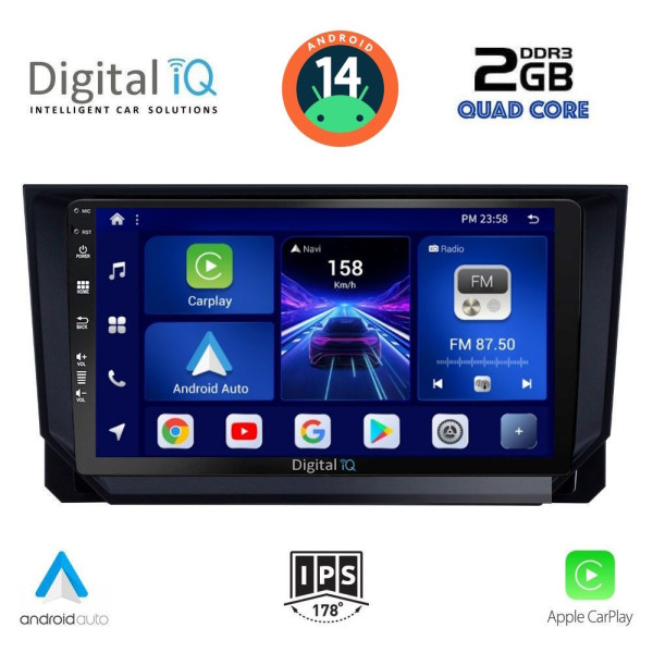 DIGITAL IQ BXC 3573_CPAA (9inc) MULTIMEDIA TABLET for SEAT ARONA - IBIZA mod. 2018> DIGITAL IQ BXC 3573_CPAA (9inc) MULTIMEDIA TABLET for SEAT ARONA - IBIZA mod. 2018>