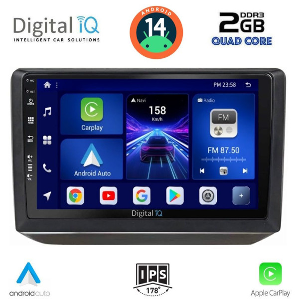 DIGITAL IQ BXC 3581_CPAA (10inc) MULTIMEDIA TABLET for SKODA FABIA mod. 2008-2014 DIGITAL IQ BXC 3581_CPAA (10inc) MULTIMEDIA TABLET for SKODA FABIA mod. 2008-2014