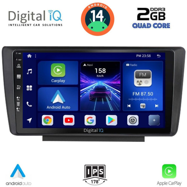 DIGITAL IQ BXC 3594_CPAA (9inc) MULTIMEDIA TABLET for SKODA OCTAVIA 5 mod. 2005-2012 DIGITAL IQ BXC 3594_CPAA (9inc) MULTIMEDIA TABLET for SKODA OCTAVIA 5 mod. 2005-2012